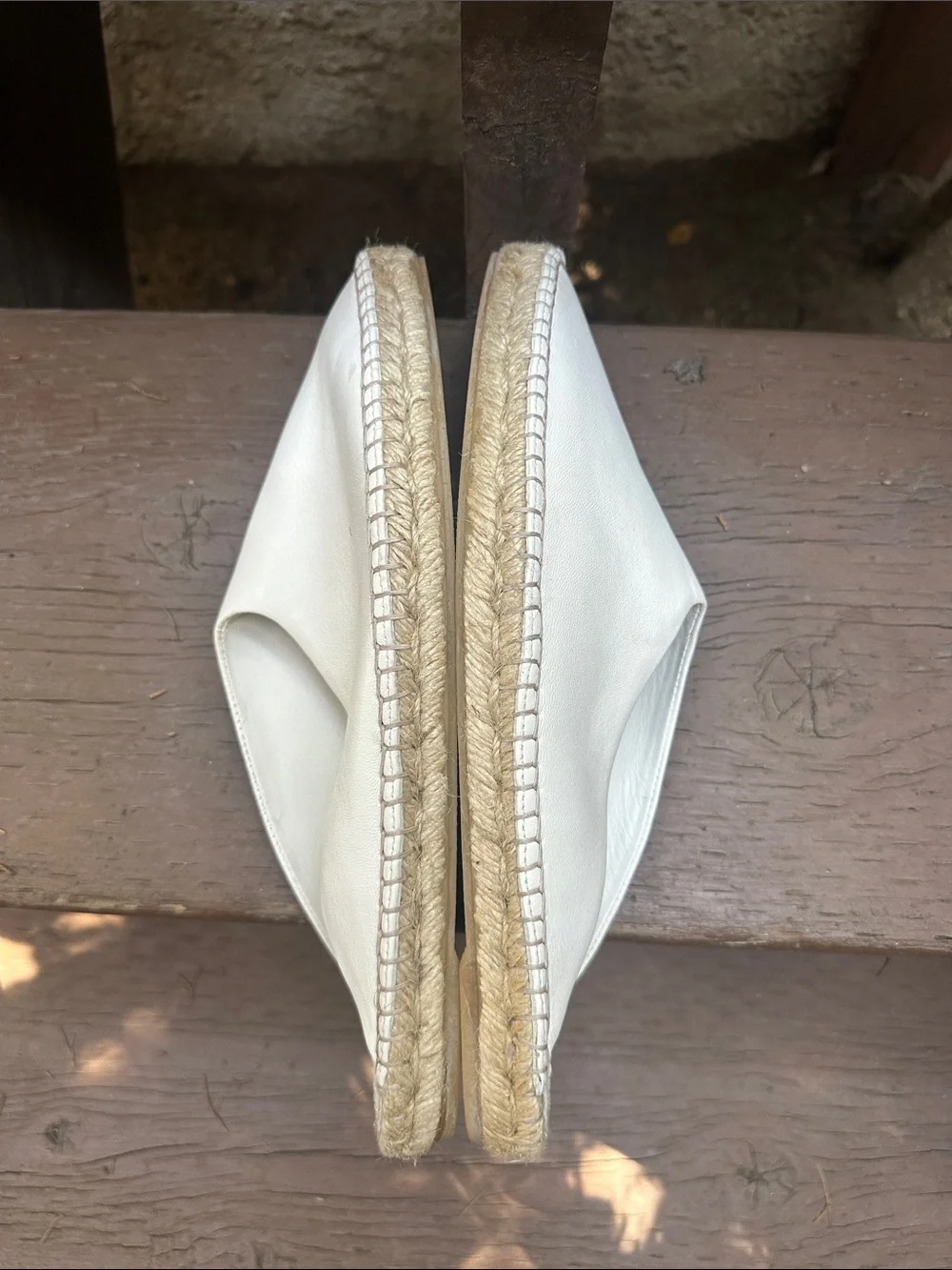 Staud Pointed Toe Espandrille Platform Shoes